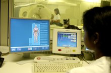 Auszubildende in der Radiologie