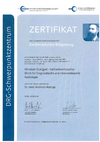 Zertifikat Deutsche Röntgengesellschaft