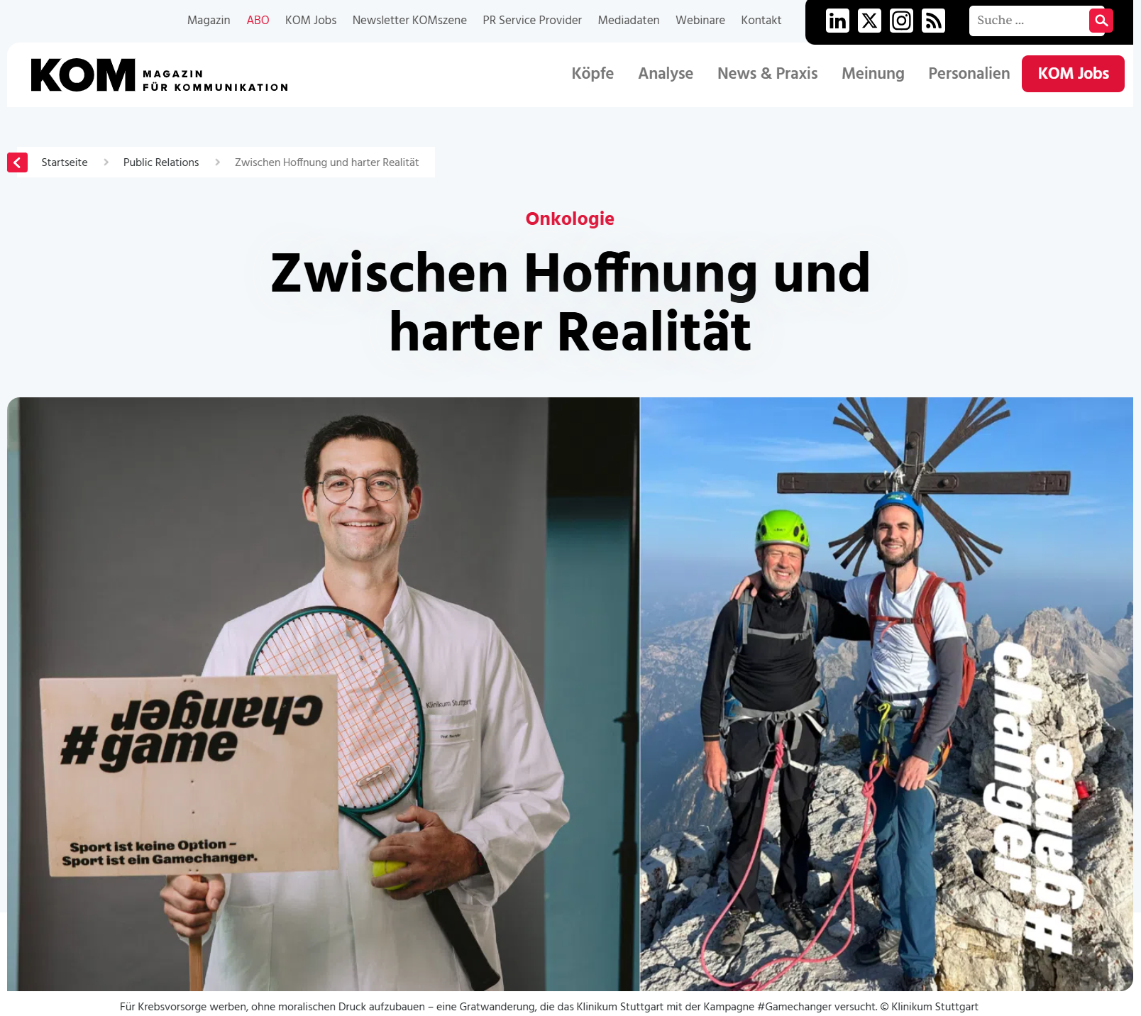 Pressebericht KOM