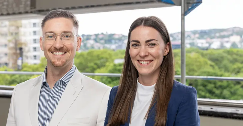 Katja Nägelkrämer und Johannes Frank