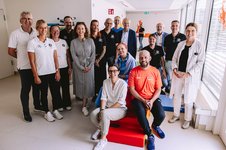 Gruppenfoto Förderer der Sporttherapie