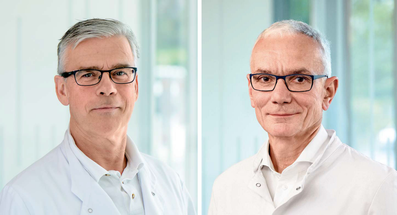 Prof. Markus Rose (links) und Prof. Martin Hetzel (rechts)