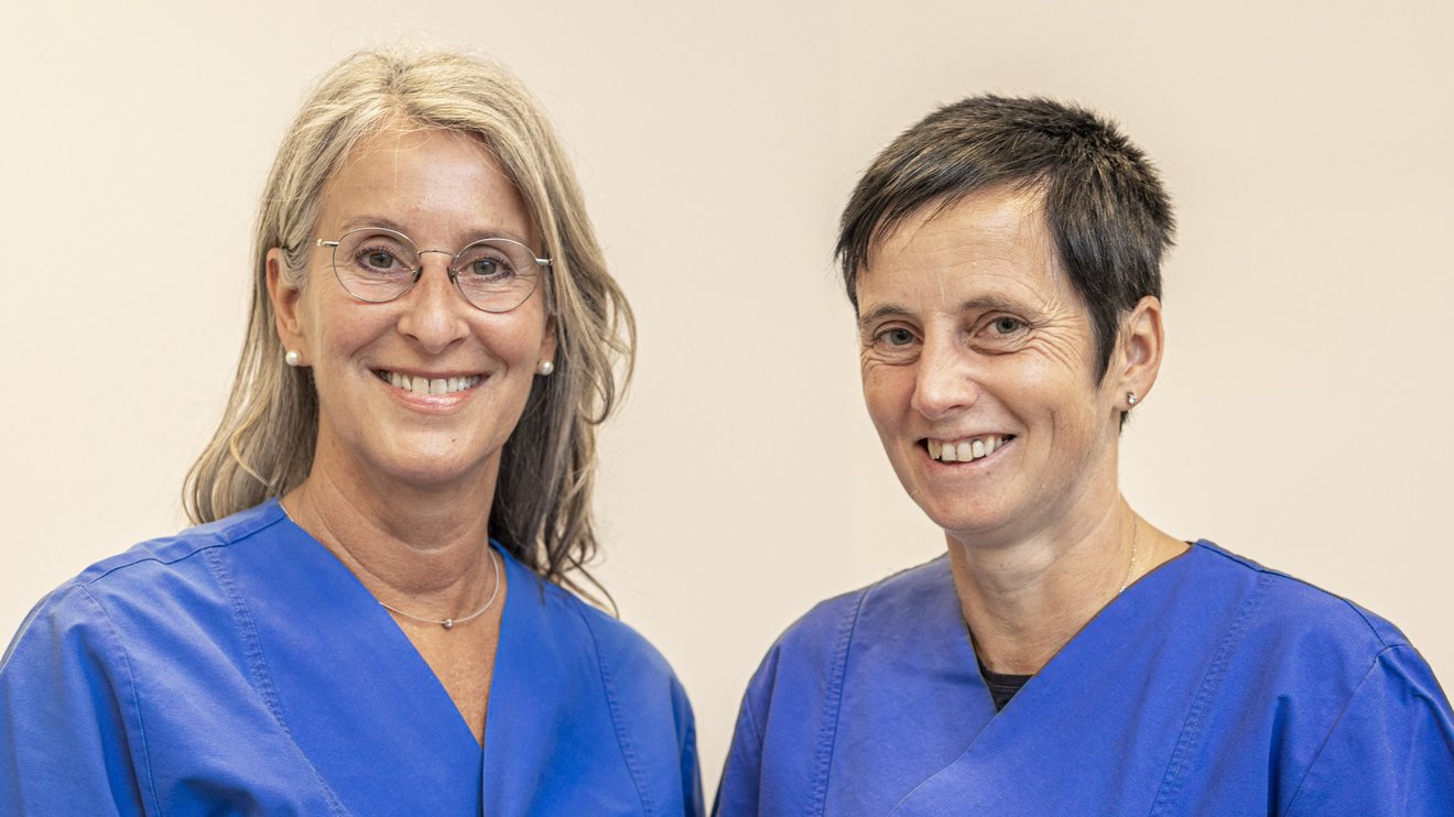 Sandy und Sybille Sportphysiotherapeuten