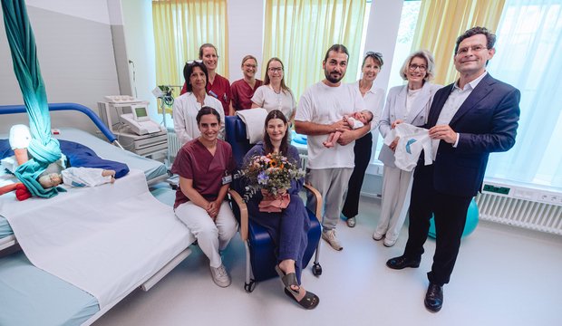 Einweihung des neuen Kreißsaals