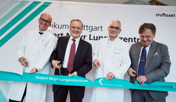 Einweihung des Lungenzentrums