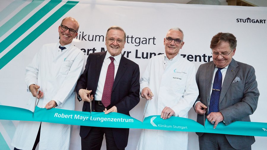 Einweihung des Lungenzentrums