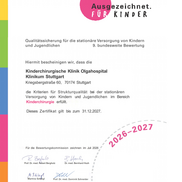 Logo Ausgezeichnet für Kinder