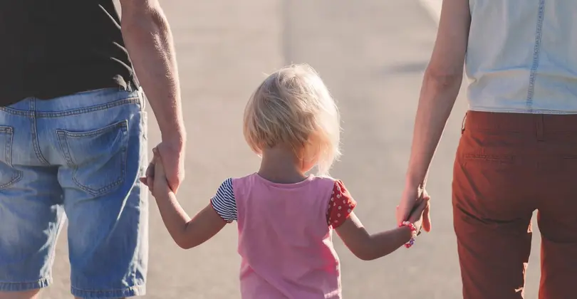 Parents with child